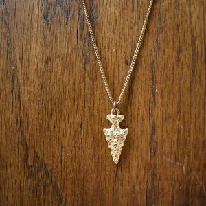 Gold Arrow Necklace